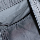 PRADA Boston Bag Nylon 2way Black Silver Auth 143770-23