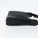 GUCCI GG Canvas Shoulder Bag Black Silver 001 4205 Auth 143772-4