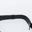 GUCCI GG Canvas Shoulder Bag Black Silver 001 4205 Auth 143772-8