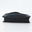 GUCCI GG Canvas Shoulder Bag Black Silver 001 4205 Auth 143772-9