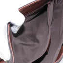 GUCCI GG Canvas Horsebit Shoulder Bag Black Silver 101345 Auth 143774-18