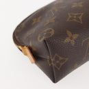 LOUIS VUITTON Monogram Pochette Cosmetic PM Pouch M43998 LV Auth 143782-16