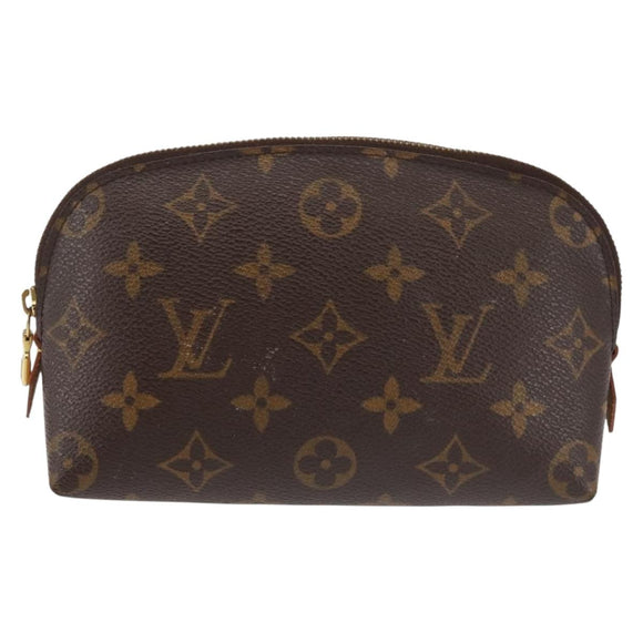LOUIS VUITTON Monogram Pochette Cosmetic PM Pouch M43998 LV Auth 143782
