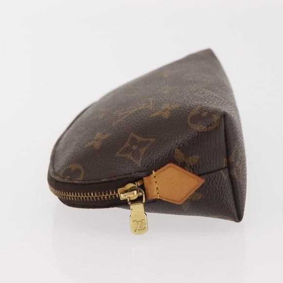 LOUIS VUITTON Monogram Pochette Cosmetic PM Pouch M43998 LV Auth 143782