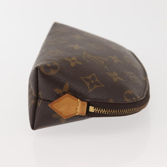 LOUIS VUITTON Monogram Pochette Cosmetic PM Pouch M43998 LV Auth 143782