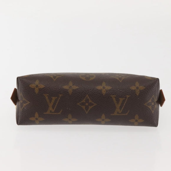 LOUIS VUITTON Monogram Pochette Cosmetic PM Pouch M43998 LV Auth 143782