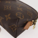 LOUIS VUITTON Monogram Pochette Cosmetic PM Pouch M43998 LV Auth 143783-15