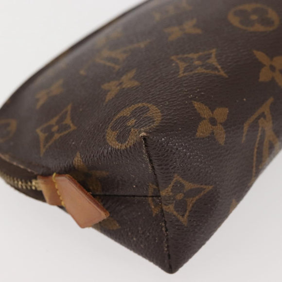 LOUIS VUITTON Monogram Pochette Cosmetic PM Pouch M43998 LV Auth 143783