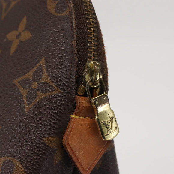 LOUIS VUITTON Monogram Pochette Cosmetic PM Pouch M43998 LV Auth 143783