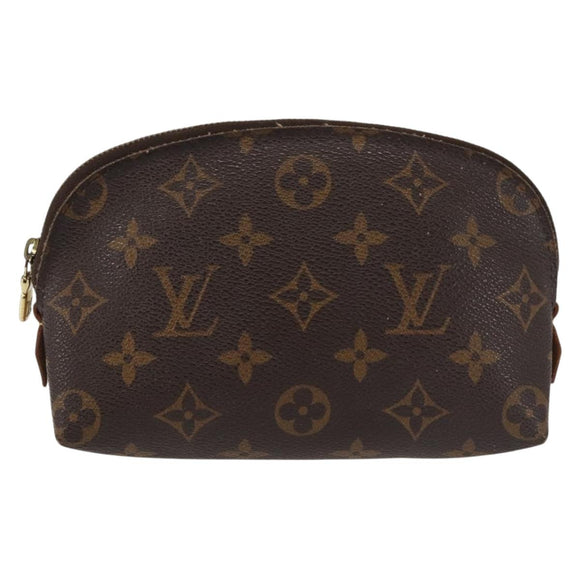 LOUIS VUITTON Monogram Pochette Cosmetic PM Pouch M43998 LV Auth 143783