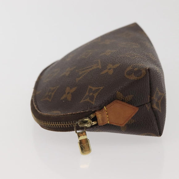 LOUIS VUITTON Monogram Pochette Cosmetic PM Pouch M43998 LV Auth 143783