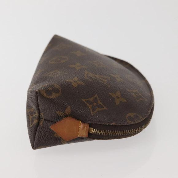LOUIS VUITTON Monogram Pochette Cosmetic PM Pouch M43998 LV Auth 143783