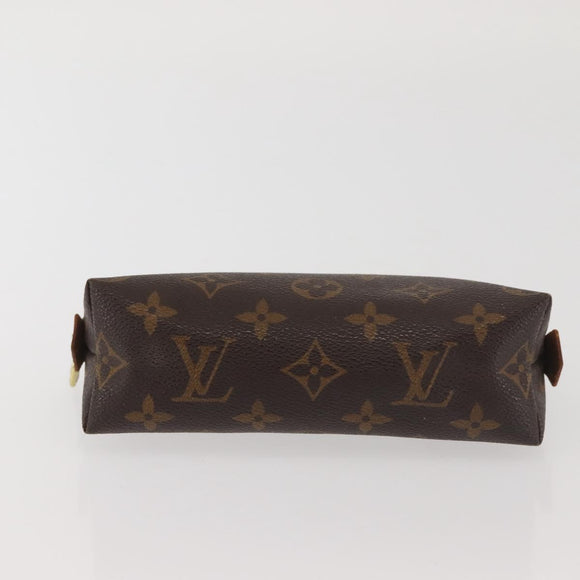 LOUIS VUITTON Monogram Pochette Cosmetic PM Pouch M43998 LV Auth 143783