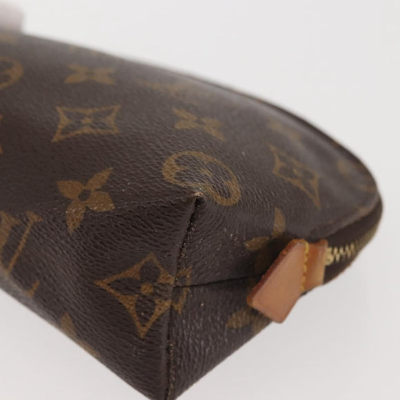 LOUIS VUITTON Monogram Pochette Cosmetic PM Pouch M43998 LV Auth 143783