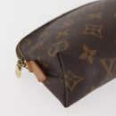 LOUIS VUITTON Monogram Pochette Cosmetic PM Pouch M43998 LV Auth 143783-14