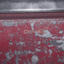 CHANEL Chain Shoulder Bag Lamb Skin Black Gold CC Auth 143810-21