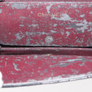 CHANEL Chain Shoulder Bag Lamb Skin Black Gold CC Auth 143810-19