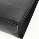 CHANEL Chain Hand Bag Caviar Skin Black Gold CC Auth 143812V-12