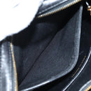 CHANEL Chain Hand Bag Caviar Skin Black Gold CC Auth 143812V-22