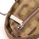 CHANEL New Travel Line Tote Bag Nylon Khaki CC Auth 143817-18