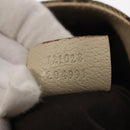 GUCCI GG Canvas Tote Bag Beige Gold 121023 Auth 143818-19