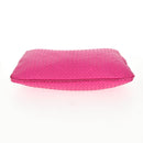 BOTTEGA VENETA INTRECCIATO Hobo Shoulder Bag Leather Pink Silver Auth 143824V-10