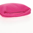 BOTTEGA VENETA INTRECCIATO Hobo Shoulder Bag Leather Pink Silver Auth 143824V-7