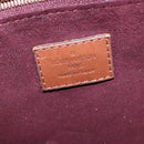 LOUIS VUITTON Damier Ebene Greenwich Hand Bag 2way N41337 LV Auth 143834-20