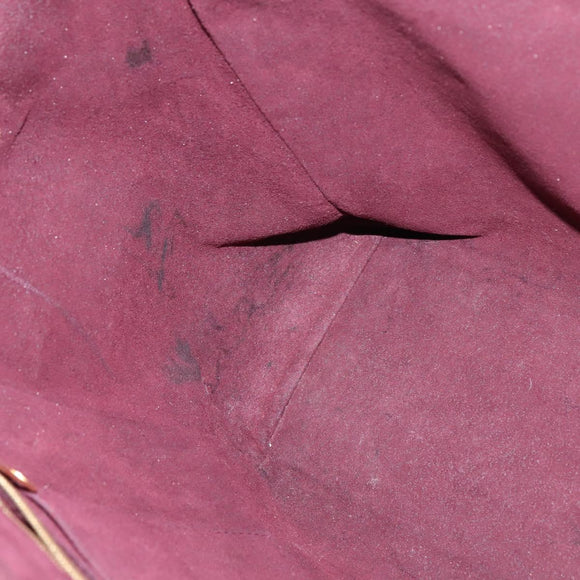 LOUIS VUITTON Damier Ebene Greenwich Hand Bag 2way N41337 LV Auth 143834