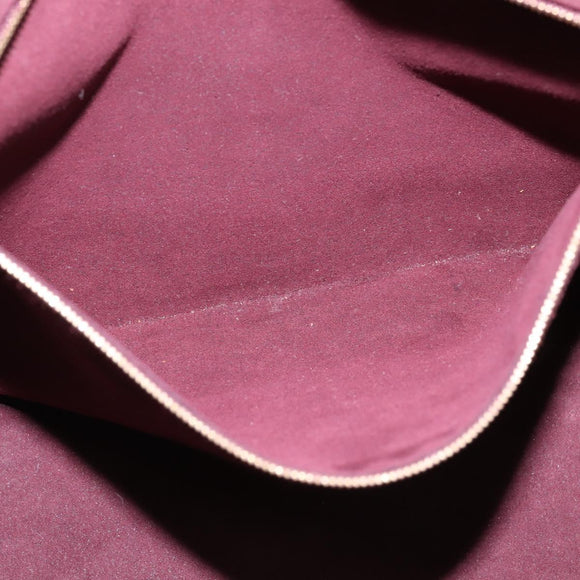 LOUIS VUITTON Damier Ebene Greenwich Hand Bag 2way N41337 LV Auth 143834