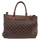 LOUIS VUITTON Damier Ebene Greenwich Hand Bag 2way N41337 LV Auth 143834-2
