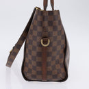 LOUIS VUITTON Damier Ebene Greenwich Hand Bag 2way N41337 LV Auth 143834-3