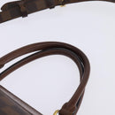 LOUIS VUITTON Damier Ebene Greenwich Hand Bag 2way N41337 LV Auth 143834-14