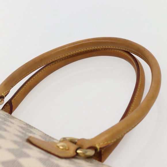 LOUIS VUITTON Damier Azur Saleya MM Tote tas N51185 LV Auth 143835