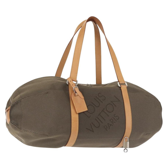 LOUIS VUITTON Damier Geant Akatan Boston Bag Tail M93064 LV Auth 143836