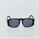 CHANEL COCO Mark Matelasse Sunglasses plastic Black CC Auth 143838-2