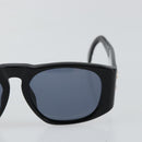 CHANEL COCO Mark Matelasse Sunglasses plastic Black CC Auth 143838-7