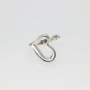 TIFFANY&Co. Open Heart Ring Ag925 Silver Auth 143839-2