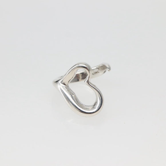 TIFFANY&Co. Open Heart Ring Ag925 Silver Auth 143839