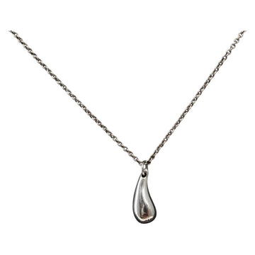TIFFANY&Co. Teardrop Necklace Ag925 Silver Auth 143840