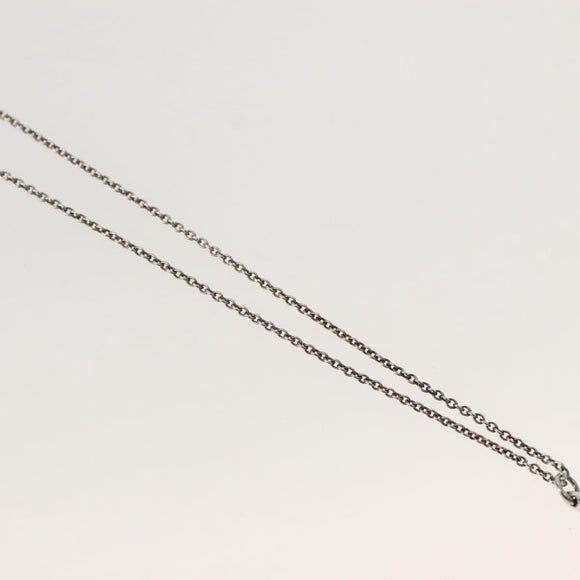 TIFFANY&Co. Teardrop Necklace Ag925 Silver Auth 143840