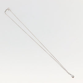TIFFANY&Co. Teardrop Necklace Ag925 Silver Auth 143840 - 0