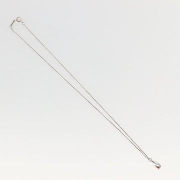 TIFFANY&Co. Teardrop Necklace Ag925 Silver Auth 143840 - 0