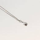 TIFFANY&Co. Teardrop Necklace Ag925 Silver Auth 143840-3