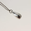 TIFFANY&Co. Teardrop Necklace Ag925 Silver Auth 143840-4