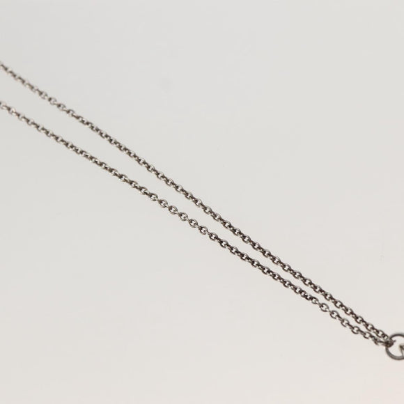 TIFFANY&Co. Teardrop Necklace Ag925 Silver Auth 143840