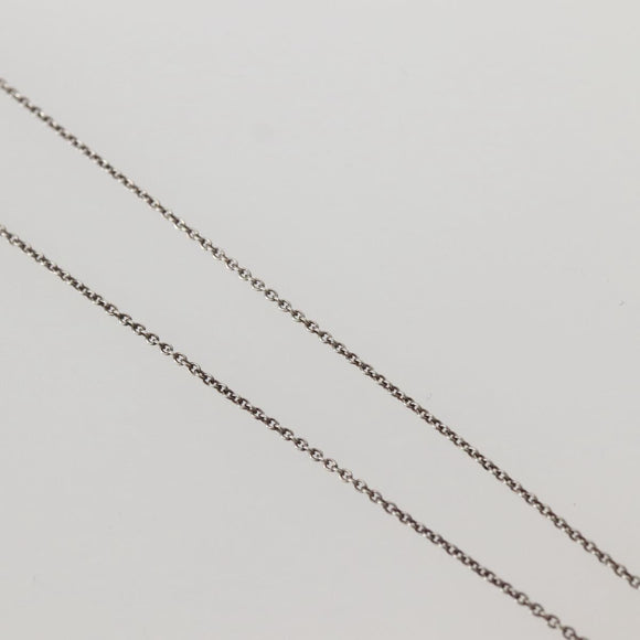 TIFFANY&Co. Teardrop Necklace Ag925 Silver Auth 143840