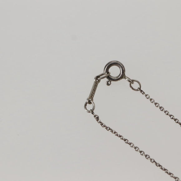 TIFFANY&Co. Teardrop Necklace Ag925 Silver Auth 143840