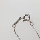 TIFFANY&Co. Teardrop Necklace Ag925 Silver Auth 143840-9