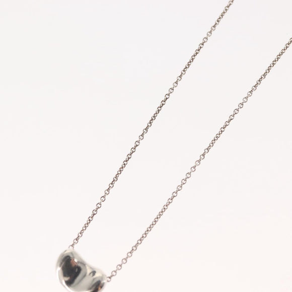 TIFFANY&Co. Bean Necklace Ag925 Silver Auth 143841